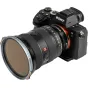NiSi JetMag Pro 95 Highlight Diffusion HDF 1/2 soft focus filter su rudu magnetiniu rankena, montuojamas ant Sony Alpha 7R objektyvo, turintis ultra-ploną rėmelį ir vandeniui atsparų nano danga, kad užtikrintų natūralų halavimą 