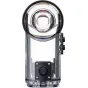 RICOH Theta Underwater Housing TW2 su antirefleksiniu objektyvu ir mechaninėmis kontrolėmis 360° po vandeniu iki 40 m gylio