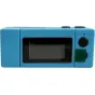 Mėlyna YASHICA Boy Adventure raktų kamera su 180° pasukamu ekranu, 1 MP jutikliu, USB-C ir kompaktišku dizainu kelionėms.