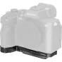 SmallRig 6705 Montavimo plokštė Sony Alpha 7R VI su ergonominiu rankenėle, apsaugos pagalvėlėmis ir Arca-Swiss greito atjungimo suderinamumu