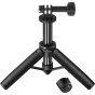 SmallRig 6148 Selfie Stick Support - 2-in-1 teleskopinis tripodas veiksmo kameroms su greitai išsiskleidžiančiu pagrindu ir riešo dirželiu