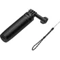 SmallRig 6148 Selfie Stick Support su teleskopiniu dizainu, greitai išsiskleidžiančia baze ir riešo dirželiu veiksmų kameroms