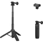 SmallRig 6151 Selfie Stick su greito atlaisvinimo adapteriu Insta360 X5/Ace Pro/Ace Pro 2 - kompaktiškas 2-in-1 trikojis ir rankinis laikiklis