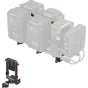 SmallRig 6273 Pakeičiama V-Mount baterijos plokštė su dviem V-Lock ir 15 mm dvigubomis rožių klampomis, su šoninėmis žymėmis, sukimo mygtuku ir greito atjungimo jungtimi monitoriaus laikikliui, profesionalioje filmavimo aplinkoj