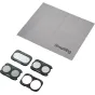 SmallRig 6477 Split Filter Kit DJI Osmo Pocket 4P su optiniais stiklo filtrais, VND1-5, 1/4 Black Diffusion, CPL filtrais, baze ir mikropluošto šluoste kino šviesos kontrolei