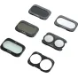 SmallRig 6658 Split Filter Kit DJI Osmo Pocket 4P su ND16, ND64, ND256, CPL ir 1/4 Black Diffusion filtrais, filtru baze ir valymo šluoste kino šviesos kontrolei
