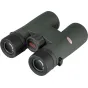 Kowa SV III 8x42 binokliai su juodu guminiu apvalku, žaliu korpusu ir objektyvo dangteliais
