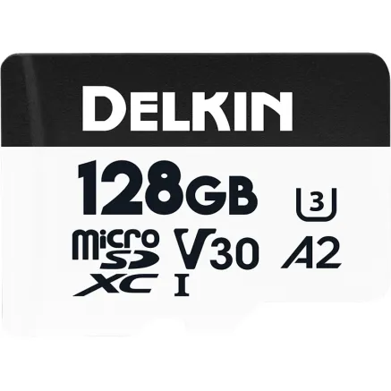 Delkin microSDXC Trail Cam Hyperspeed R195/W160 (V30) 128GB