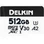 Delkin 512GB microSDXC kortelė su V30, U3 ir A2 klasėmis - aukštos spartos 4K vaizdo įrašymui