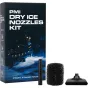 PMI Dry Ice Nozzle Kit su specializuotomis antgaliais kinematografiniams rūko efektams, įskaitant stalo ir debesų antgalius fotografijai ir filmavimui