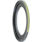 NISI JetMag Pro 82 Prolock Luminous Adapter 67-82mm su matinio juodo paviršiaus, ryškia geltona švytinčia juostele ir magnetine filtrų tvirtinimo sistema.