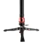 Profesionalus alumininis monopodas iFootage Cobra 3 Strike CB3 A150S-III su greito atlaisvinimo sistema ir ergonomišku gripu stabiliai fotografijai ir vaizdo įrašymui
