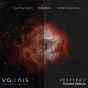 Palyginimo vaizdas su Vaonis Vespera II teleskopo tiesioginio stebėjimo ir astrofotografijos galimybėmis, dešinėje pusėje matoma Rožių nebula, o kairėje - tiesioginis vaizdas.