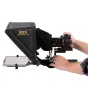 Ikan Elite Universalus Tableto ir iPad Teleprompter su Bluetooth nuotolinio valdymo pultu ir reguliuojamu stiklo rėmu profesionaliam vaizdo įrašymui