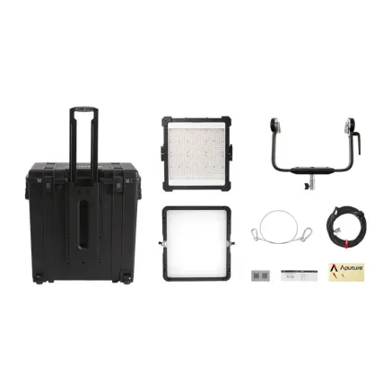 Aputure Nova II 1x1 Hard Rolling Case Kit (EU)