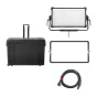 Aputure Nova II 2x1 Hard Rolling Case Kit su LED paneliu, difuzoriumi ir priedais