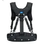 JJC GB PRO1 Fotošlėpas ir diržo sistema - Ergonomiškas vest-stiliaus diržas su reguliuojamu diržu, atspindinčiomis juostomis ir D-žiedais objektyvų krepšiams ir priedams.