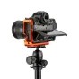 3 Legged Thing ZOOEY QD 110mm Arca L Bracket Nikon Z8 su greito atjungimo funkcija ir keliais priedų tvirtinimo taškais