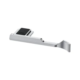 JJC TA XM5 SILVER Thumbs Up Grip - ergonominis aliuminio laikiklis FUJI X M5 kameroms, su karšta koja ir silikono pagalvėlėmis