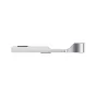 JJC TA XM5 SILVER Thumbs Up Grip - ergonominis aliuminio rokturis FUJI X M5 kameroms su silikoniniais padėklais ir karšta koja