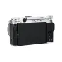 JJC TA XM5 SILVER Thumbs Up Grip FUJI X M5 kamerai - ergonomiškas aliuminio lydinio rankena su silikono pagalvėlėmis saugiam tvirtinimui ir įbrėžimų apsaugai