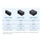 Feelworld FW759 PRO 7‑colių HDMI monitorius su pritvirtintu saulės skydeliu, mikro HDMI kabeliu ir pasvirusią tvirtinimo detalę.