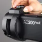 SMDV S2 Adapter Speedbox Flip - saugus tvirtinimas su užrakinimo mechanizmu, suderinamas su EL 5, F60RM2, H200R ir AD200Pro II