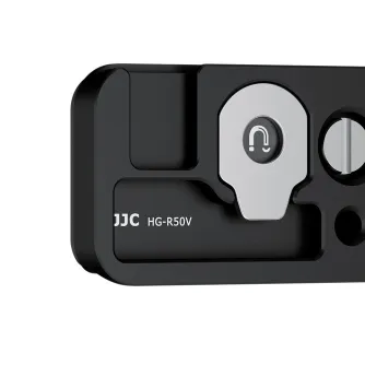 JJC HG-R50V Black Camera Hand Grip for Canon EOS R50 V su tekstūru silikono paviršiumi ir šaltuoju tvirtinimu JJC HG-R50V Black Camera Hand Grip for Canon EOS R50 V su tekstūru silikono paviršiumi ir šaltuoju tvirtinimu