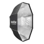 Godox UL BOX Octa 180 multifunkcionalus softbox su reguliuojamais plokštėmis ir atspindinčia vidine dalimi profesionaliam fotografavimui