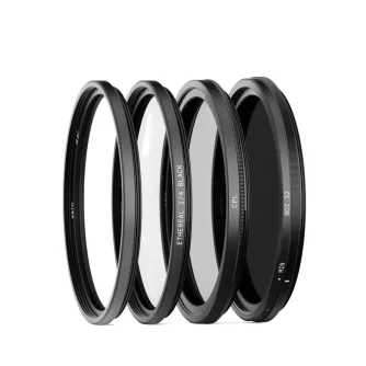 URTH 77mm Cinematic Filter Kit Plus+ su UV, CPL, ND32 ir Ethereal 1/4 Black Mist filtrais objektyvo apsaugai ir kinematografiniams efektams