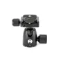 3 Legged Thing Airhed Mini Arca QR Palla - Kompakti magnezinio lydinio palla su Arca Šveicarijos greito atleidimo sistema, 5 kg apkrovos talpa, 360° panoraminis mygtukas ir sukamoji užrakto sistema lengvoms kameroms.
