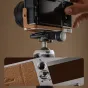 PGYTECH odinis fotoaparato dėklas Fujifilm X M5 su tripodo tvirtinimu ir pagamintas iš Italijos odos