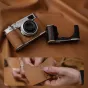PGYTECH odinė fotoaparato dėklas Fujifilm X M5 su trikojų tvirtinimu ir siuvimo detalėmis