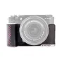 Stilinga PGYTECH odinė kameros dėklas Fujifilm X-M5 su tiksliu pritaikymu, itališka oda ir aliuminio baze