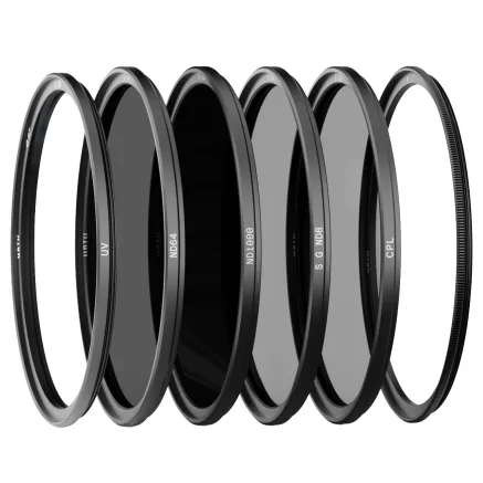 URTH 43mm Magnetic Landscape Filter Kit Plus+ (UV, CPL, SGND8, ND64, ND1000)