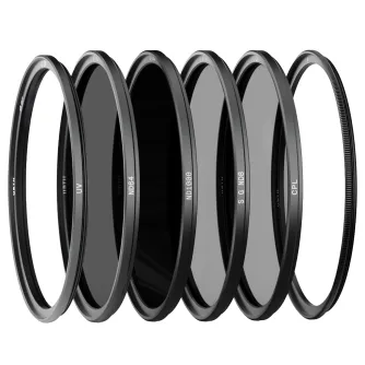 URTH 95mm magnetinis kraštovaizdžio filtrų rinkinys Plus+ su UV, CPL, ND64, ND1000 ir SGND8 filtrais lauko fotografijai