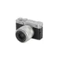 Viltrox AF 35mm F1.7 Fuji X Silver objektyvas su STM autofokusu, kompaktišku dizainu ir didele F1.7 diafragma APS-C fotografijai