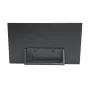 Atsarginis vaizdas Feelworld TPM215 21,5" FHD monitoriaus TP21 teleprompteriui, rodantis jo matinę juodą nugarėlę ir integruotą stovą su anglies pluošto raštu, dvi auksines jungtis ir įmontuotus garsiakalbius.