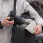 PGYTECH OneGo Roamer Tote Backpack 25L (Matte Black) su kamera ir reguliuojamais dalikliais fotografijos įrangai