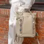 PGYTECH OneGo Roamer Tote Backpack 25L (Sand Khaki) - universali fotoaparato kuprinė su dviem nešiojimo galimybėmis, ergonomišku dizainu ir lanksčiais skyreliais