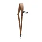 PGYTECH Camera Strap Pro Terrain Brown su greito atlaisvinimo sagtimi ir reguliuojamu ilgiu saugiam fotoaparato nešiojimui