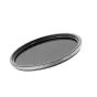 URTH 55mm ND64 (6 Stop) Lens Filter Pro - Aukštos kokybės 55mm neutralus tankio filtras su matinio juodo stiklo paviršiumi ir sidabriniu aliuminio rėmu, pabrėžiant jo sriegį ir įgraviruotas žymes.