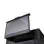 Feelworld SEETEC FRM173S 17,3" raktamontažinis monitorius ištrauktas iš juodo metalo kabineto, su 3G SDI ir HDMI portais, skirtas profesionaliam daugiakameriniam stebėjimui su 4K palaikymu.