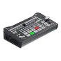 Feelworld L3 PRO Video Switcher su 9+1 įėjimais, T Bar valdymu ir PTZ kameros palaikymu tiesioginiam transliavimui ir įrašymui.