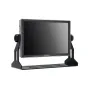 Feelworld M101S 10.1" multiview lauko monitorius, sumontuotas ant reguliuojamo laikiklio profesionaliam vaizdo stebėjimui