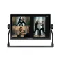 Feelworld M101S 10.1" aukštos ryškumo multiview lauko monitorius, rodantis kovos menų veiksmą padalinto ekrano režimu