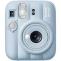 Fujifilm Instax Mini 13 instanta kamera pasteliniu mėlyna su automatinėmis ekspozicijomis ir artimu režimu