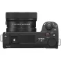 Sony ZV-E10 bežkartelė kamera su 16-50 mm OSS II objektyvu, virzitu mikrofonu ir keičiamu LCD ekranu vloginimui ir turinio kūrimui
