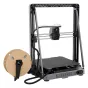 Creality Ender-3 V3 Plus 3D spausdintuvas su CoreXZ sistema, automatinė kalibracija ir pažangi ekstrūzija tiksliam, greitam spausdinimui