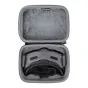 Sunnylife saugojimo krepšys DJI Goggles 2 ir 3 su flaneliniu pamušalu, rankena ir karabinu saugiam transportavimui